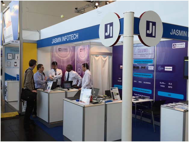 Jasmin Infotech participated in Embedded World Show 2016